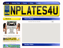 Tablet Screenshot of nplates4u.com